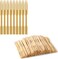 Marrkhor 100-Piece 3.5 Inch Bamboo Party Forks Mini Forks Buffet Fruit Picks,Eco-Friendly and Disposable for Home and Catering