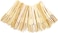 Marrkhor 200-Piece 3.5 Inch Bamboo Party Forks Mini Forks Buffet Fruit Picks,Eco-Friendly and Disposable for Home and Catering