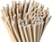 Marrkhor 200-Piece Kraft Paper Drinking Straws,Original Wood Pulp Paper,Paper Straws for Birthday,Wedding,Baby Shower,Juice, Shakes