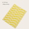 Marrkhor 100-Piece Yellow And White Paper Drinking Straws, Original Wood Pulp Paper,Paper Straws for Birthday,Wedding,Baby Shower,Juice, Shakes