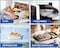 Marrkhor 50-Pieces Aluminium Food Containers with Lids