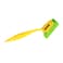 Marrkhor Sink &amp; Bathroom Green Scrubber with Handle (Yellow and Green)