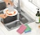Marrkhor 4-Piece Sponges for Kitchen - Non Scratch Scrubbers for Cleaning Dishes