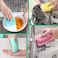 Marrkhor 12-Piece Kitchen Cleaning Sponges, Dishwashing Sponge Washer Mat Without Scratches, Used to Scrub Sponge Kitchen, Bathroom-Multicolors