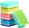 Markhor 6-Piece Kitchen Sponge Premium Multifunctional Cleaning Sponges for Dishes Dishwashing Sponges- Color Random