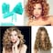 Marrkhor 8-Piece Hair Roller, Plastic Hair Rollers for Long Hair Hairdressing Styling Tools