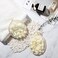 Marrkhor 2-Piece Bath Shower Pouf Body Sponge Mesh Pouf Shower Ball