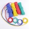 Marrkhor 2-Piece Polypropylene Diameter PP Diamond Braided Laundry Rope Multicolor-Size 15m
