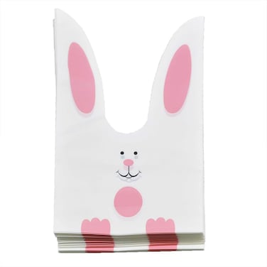 Marrkhor 25-Piece Funny Cookies Bags Candy Food Biscuit Soft Packaging Bag Birthday Wedding Candy Gift Bags