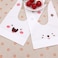 Marrkhor 50-Piece Food Grade Candy Bags Snack Bags for Wedding Party Drawstring Pouches Oil Proof Reusable