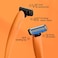 Marrkhor 3 Blades Razor Set Easy Close Shave 2 Replaceable Blade Heads Precision Trimmer Blade For Men and Women