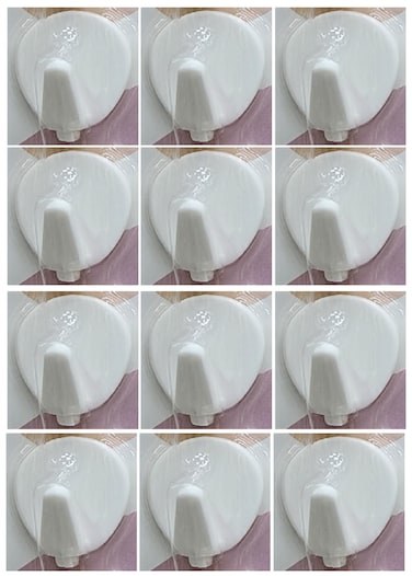 Marrkhor 12-Piece Plastic Hooks Self Adhesive, White Sticky Hooks Removable Wall Hooks, Stick on Hooks for Hanging Coat Cloth Towel Key
