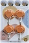 Marrkhor 4-Piece Round Adhesive Wall Hooks with Hanging Capacity 1.0 KG Without Drilling for Home Storage
