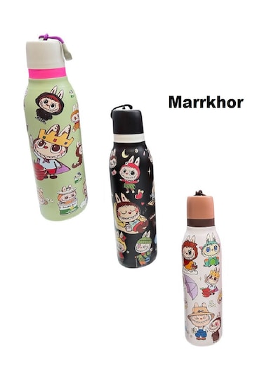 Marrkhor 1-Piece Stainless Steel Water Bottle Multicolor