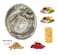 Marrkhor 1-Piece Stainless Steel Strainer Bowl For Washing Vegetables