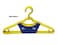 Marrkhor 6-Piece Plastic Hangers, Non slip, Durable &amp; Slim, Light-Weight- Clothes Hangers