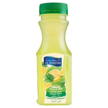 Al Rawabi Lemon and Mint Juice, 200ml