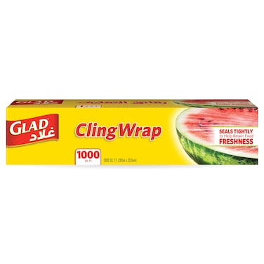Glad Cling Wrap 1000 sqft