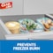 Glad Freezer Zipper Bags, 40 Bags, 16.8x18cm