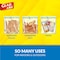 Glad Freezer Zipper Bags, 40 Bags, 16.8x18cm