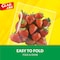 Glad Sandwich Fold-Top Bags, 180 Bags, 13.5x16cm