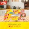 Glad Sandwich Fold-Top Bags, 180 Bags, 13.5x16cm