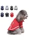 KOWVOWZ Dog Tuxedo Formal Shirt with Detachable Bow Tie Bandana, Funny Dog Costume Dog Wedding Suit, Puppy Suit Pet Costume, Doggie Costume Dogs Outfit for Party Birthday Festival (#C Red, XL)