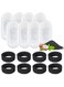 MISFANS 8 Pack cat water fountain filter &amp; 8 Pack Replacement Pre-Filter Sponges,used for 108oz/3.2L Automatic Pet Fountain Cat Water Fountain Dog Water Dispenser