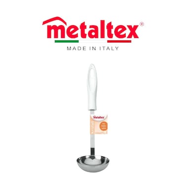 Metaltex Kristall Soup Ladle 28cm &ndash; Elegant and Durable Stainless Steel Ladle