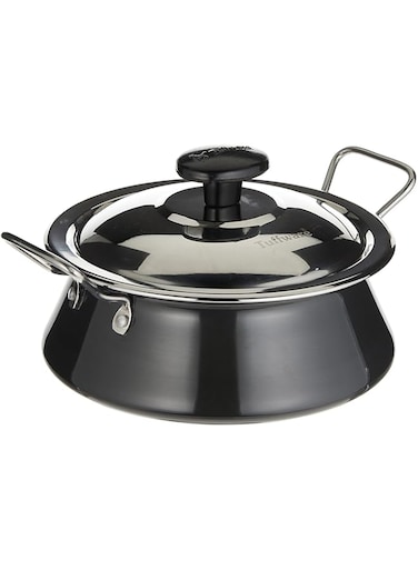 Tuffware Hard Anodized Urli - 11 Inch, Black