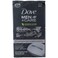 DoveMen Bar Soap Charcoal + Clay, 4 Ounce (Pack of 6)