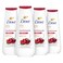 Dove Body Wash Revitalizante Cherry &amp; Chia Milk 4 Count for Renewed, Healthy-Looking Skin Gentle Skin Cleanser with 24hr Renewing MicroMoisture 20 oz