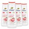 DoveBody Wash Rebalancing White Peach &amp; Rice Milk, 4 Count for Renewed, Healthy Looking Skin, Moisturizing Gentle Skin Cleanser with 24hr Renewing MicroMoisture, 20 oz