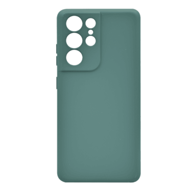 M SILICONE CASE GALAXY S21 ULTRA GREEN
