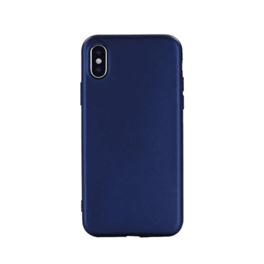 M SILICONE CASE IPHONE XS MAX BLUE