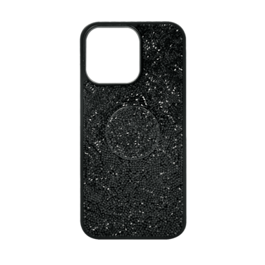 ISAFE BLING POP UP HARD COVER IPHONE 15 PRO MAX BLACK