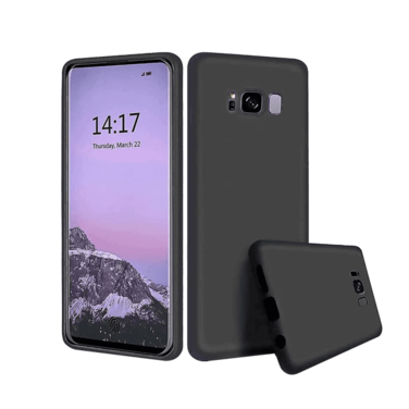 M SILICONE CASE GALAXY S8 PLUS BLACK