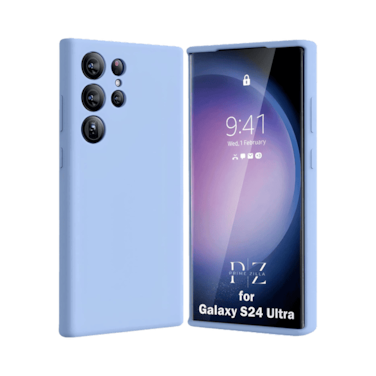 M SILICONE CASE GALAXY S24 BLUE