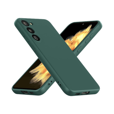 M SILICONE CASE GALAXY A35 GREEN