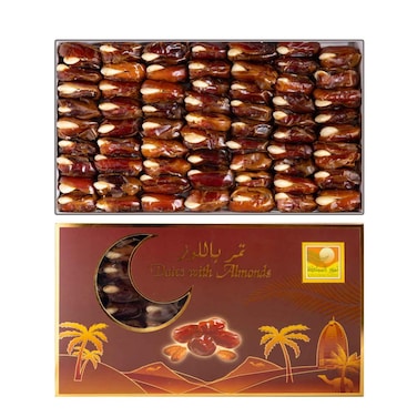 تمور المملكة تمر  باللوز 700 غرام