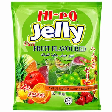Hi-Po Jelly Pure Fruit Flavoured Jelly Candy, 500g