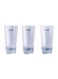 3-Piece Classic Juice Glass Clear 27.5x6x16x.5cm