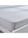 Box Derby Solid Microfiber Double Fitted Sheet - 140x200+25 cm