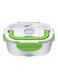 Electric Insulated Lunch Box Green 22x15x10centimeter