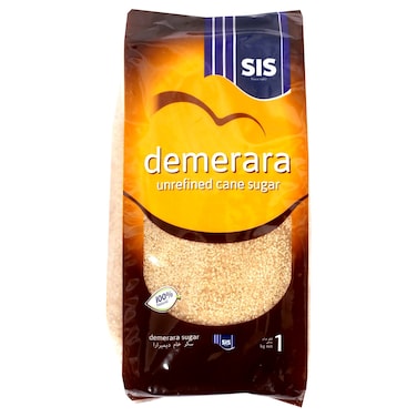 SIS Unrefined Demerara Cane Sugar, 1kg
