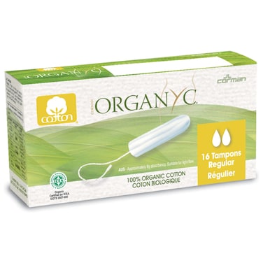 Organyc Complete Protection Tampons Regular White 16 Tampons
