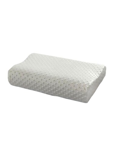 Foam Massage Pillow Foam White 50x30x10cm