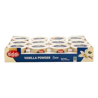 Al Alali Vanilla Powder, 15g Pack of 12