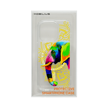 MOBILIUS SHOCKPROOF CASE WITH MAGSAFE FOR APPLE IPHONE 15 PRO DUBAI: JAIPUR'S ELEFANT WHITE