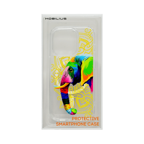 MOBILIUS SHOCKPROOF CASE WITH MAGSAFE FOR APPLE IPHONE 15 PRO DUBAI: JAIPUR&#39;S ELEFANT WHITE